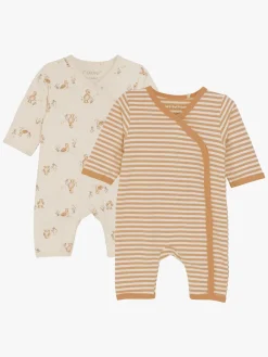 Fixoni Præmatur Pyjamasser 2-pak Str. 38, Brun