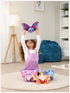 Fluffyfly Bamse Sommerfugl, Gul