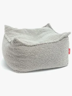 Furini Nila Puf Bouclé, Grå