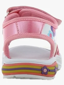 Gabby's Dollhouse Blinkende Sandaler, Fuchsia/White