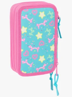 Gabby's Dollhouse Penalhus med 3 Rum 37pcs, Confetti