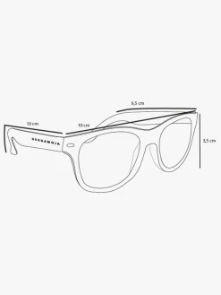 Geggamoja Bøjelige Solbriller 0-1 År, Blue