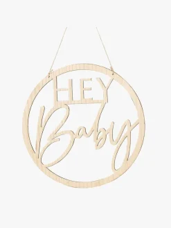 Ginger Ray Træskilt, Hey Baby