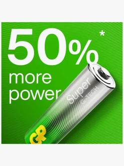 GP Super Alkaline G-TECH AAA/LR03 Batterier 4-Pak