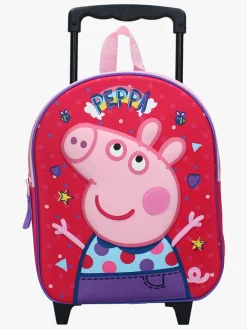 Gurli Gris 3D Trolley Rygsæk Friends Around Town, Pink