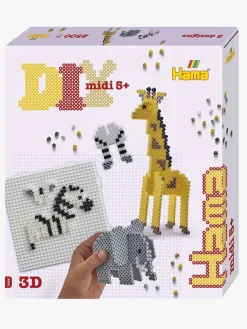 Hama Midi Gaveæske 3D Safari 2500 Stk.