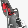Hamax Zenith Relax Cykelstol, Grå/Rød
