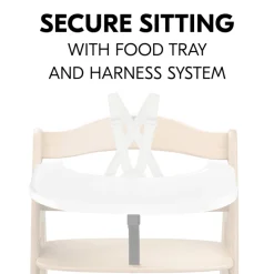 Hauck Arketa Click Højstolsbakke, White