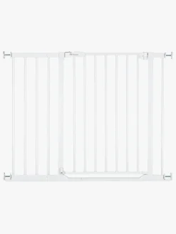 Hauck Clear Step 2 Sikkerhedsgitter + 21 cm Forlængerdel, White