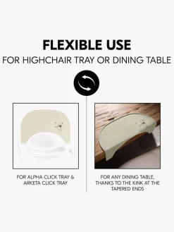 Hauck Dækkeserviet til Højstolsbakke, Pooh Dusty Beige