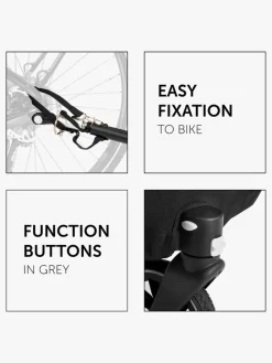 Hauck Dryk Duo Cykelanhænger, Ocean Green