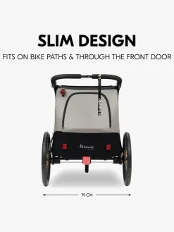 Hauck Dryk Duo Plus Cykelanhænger, Black