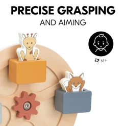 Hauck Play Fun Fair S Aktivitetslegetøj til Legebakke, Animals