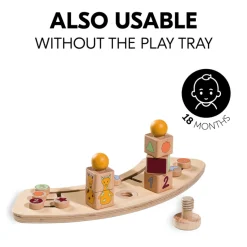 Hauck Play Sorting Aktivitetslegetøj til Legebakke, Giraffe