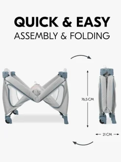 Hauck Sleep N Play Go Plus Weekendseng, Dusty Blue