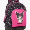 Hello Kitty Kuromi  Kompakt Koffert 33L, Lyserød/sort