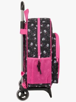 Hello Kitty Kuromi Trolley Kuffert 21L, Lyserød/sort
