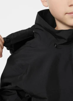 Helly Hansen JR Juell Regnjakke, Black