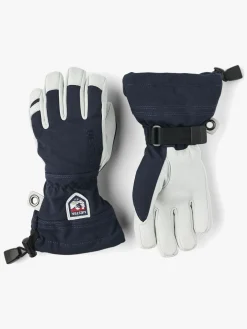 Hestra Army Leather Heli Ski Handsker, Marin