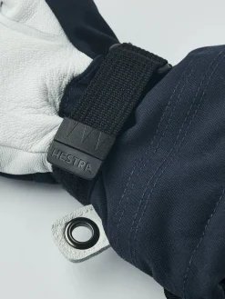 Hestra Army Leather Heli Ski Handsker, Marin