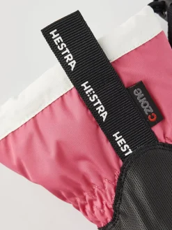 Hestra Gauntlet Czone JR Vanter, Fuchsia/Ivory