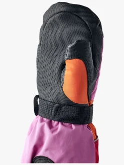 Hestra Kids Czone Vanter, Cerise/Light orange