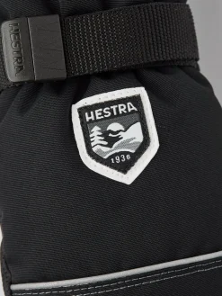 Hestra Kid's Wool Terry Vanter, Sort