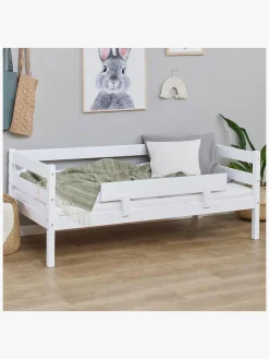Hoppekids ECO Comfort Enkeltseng med Sengehest 70x160, Hvid