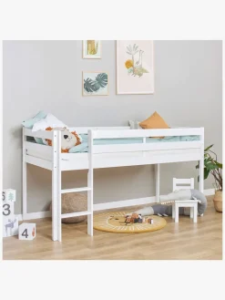 Hoppekids ECO Comfort  Halvhøj Højseng 90x200, Hvid