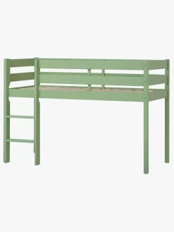 Hoppekids ECO Comfort  Halvhøj Højseng 70x160, Lysegrøn