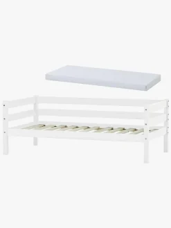 Hoppekids ECO Comfort Juniorseng med Skummadras 70x160, Hvid