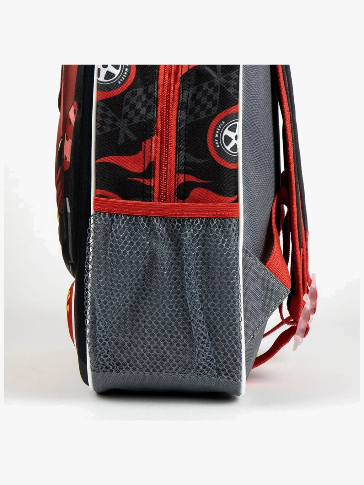 Hot Wheels 3D Rygsæk, Sort/Rød