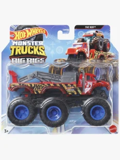 Hot Wheels Monster Trucks Big Rigs Bjærgningsbil Blandet Udvalg