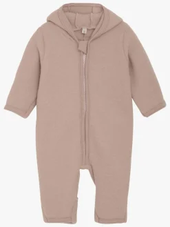 Huttelihut Ulddragt med Ører, Mahogany Rose