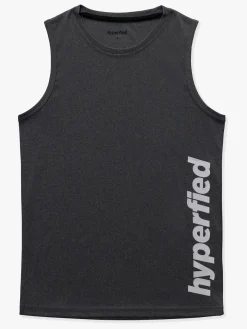 Hyperfied Bounce Tank Top 3-pak, Black/Grey Melange/White