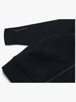 Hyperfied Mesh Zipped Hoodie, Anthracite