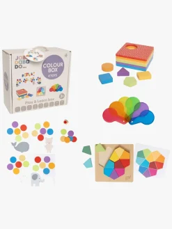 Jabadabado Leg- og Lær-kasse Farver