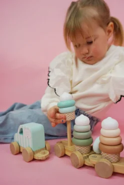 Jabadabado Tog med Klodser, Is