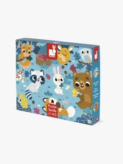 Janod Tactile Puslespil Skovdyr 20 Dele