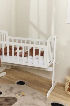 JLY MOA Madras 45x85, Hvid