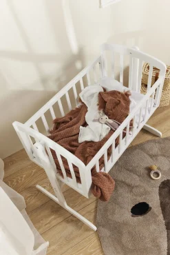 JLY MOA Madras 45x85, Hvid