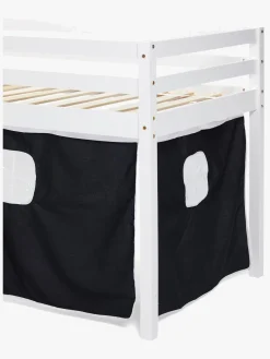 JLY PIRAT Juniorseng m. Sengegardin 90x190, Hvid