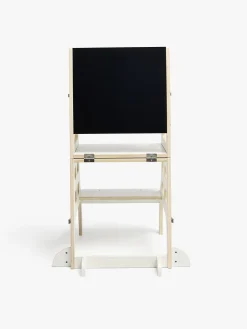 JLY SAGA Læringstårn med Kridttavle, Hvid