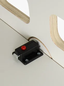 JLY SAGA Læringstårn med Kridttavle, Hvid