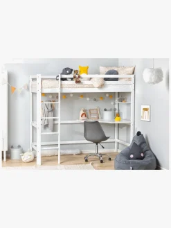 JLY SOFIA Højseng m. Skrivebord 90x190, Hvid