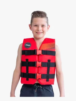 JOBE Svømmevest Nylon Junior, Rød