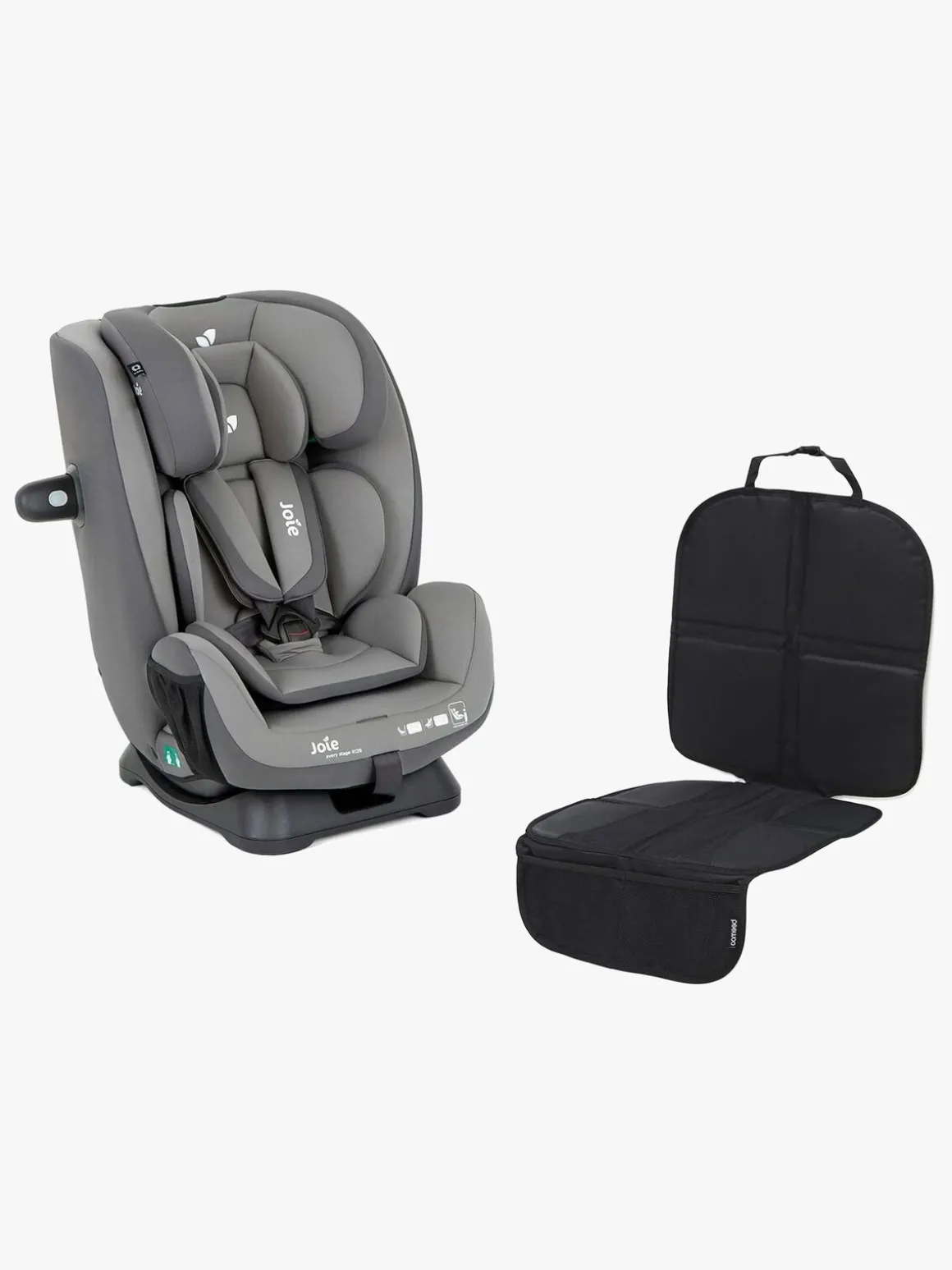 Joie Every Stage Autostol inkl. Beemoo Sædebeskytter Lux, Cobble Stone