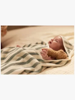 Jollein Badekåbe 75x75cm, Stripe Sea Green