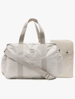 Jollein Embossed Lily Pusletaske, Sand