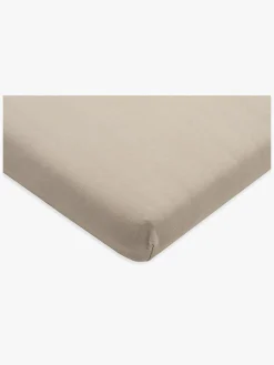 Jollein Formsyet Lagen Bomuldsjersey 60 x 120 cm, Nougat